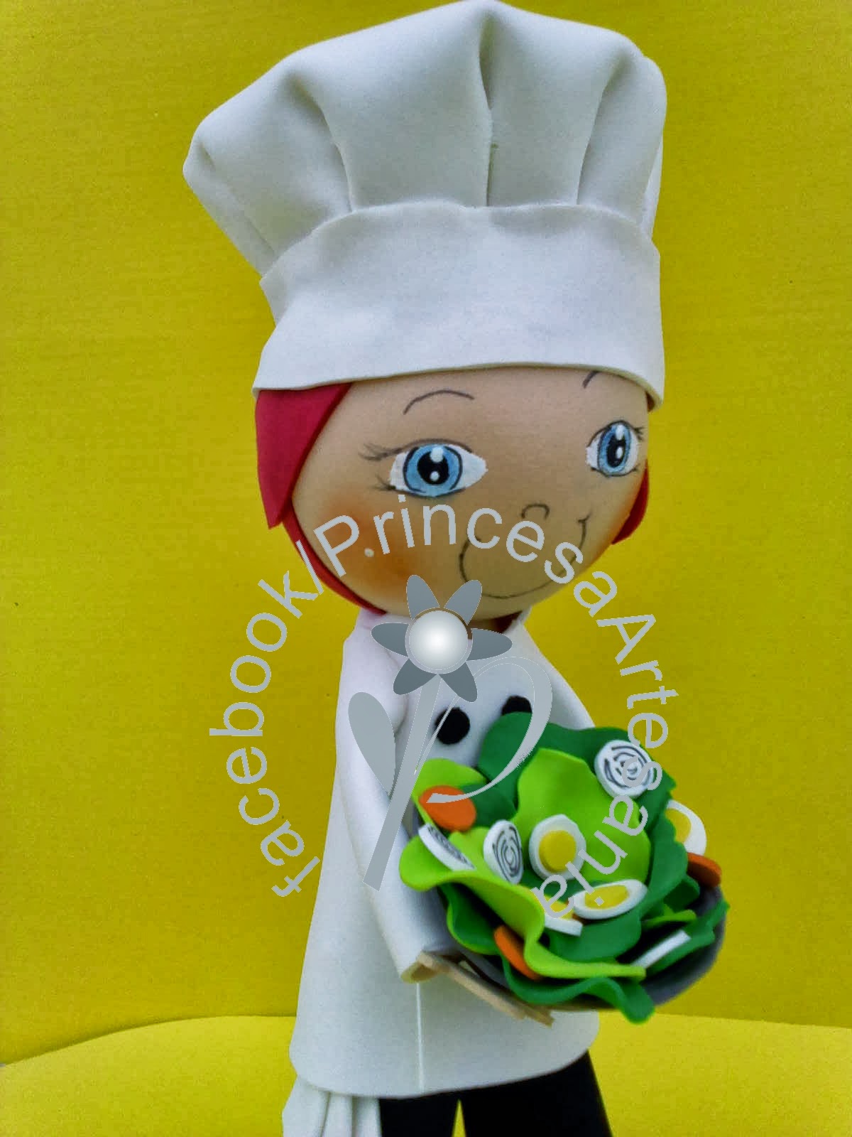 Cocinero/ Chef 3D