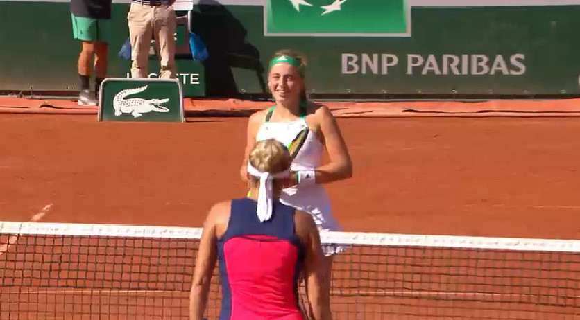 TOP TENNIS RG 2017 SEMIFINALS WOMEN