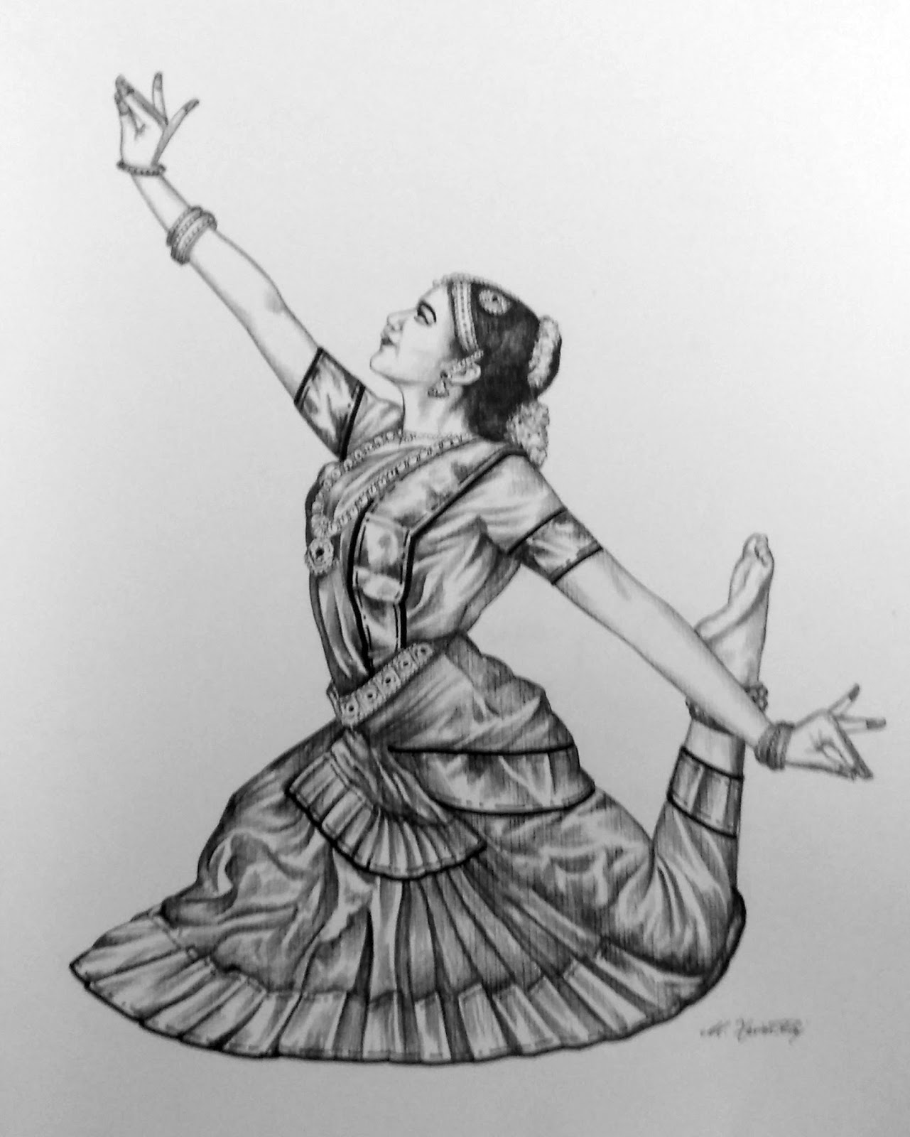 Rakesh art - Pole dancing girl .. 🖌️ Charcoal pencil drawing | Facebook