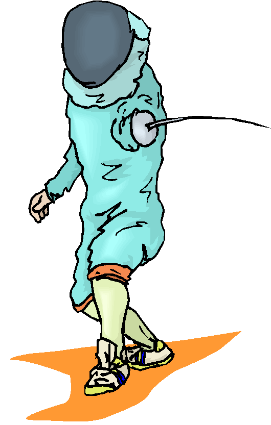 fencing sport clipart - photo #21
