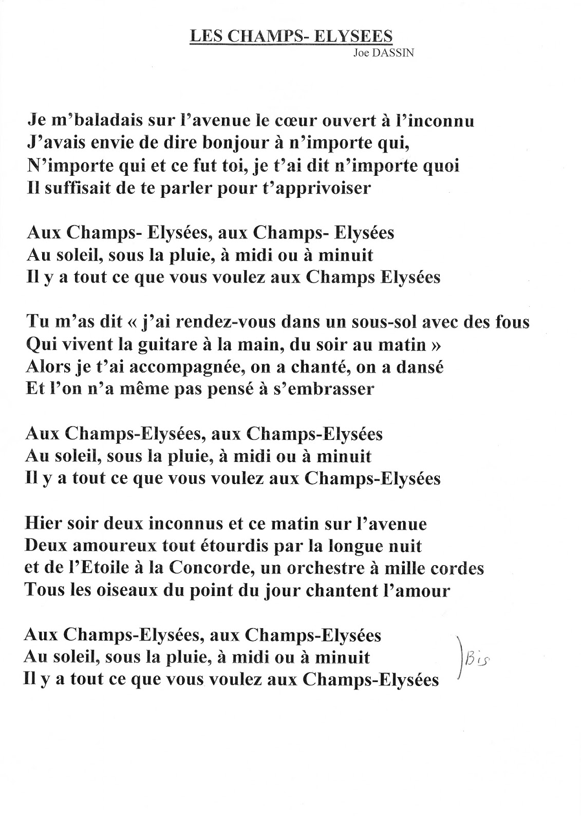 Chorale Rayon De Soleil Chansons A Reviser Pour Septembre Paroles Et Partitions