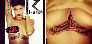 As 19 tatuagens da Rihanna e seus significados - Deusa Egípcia