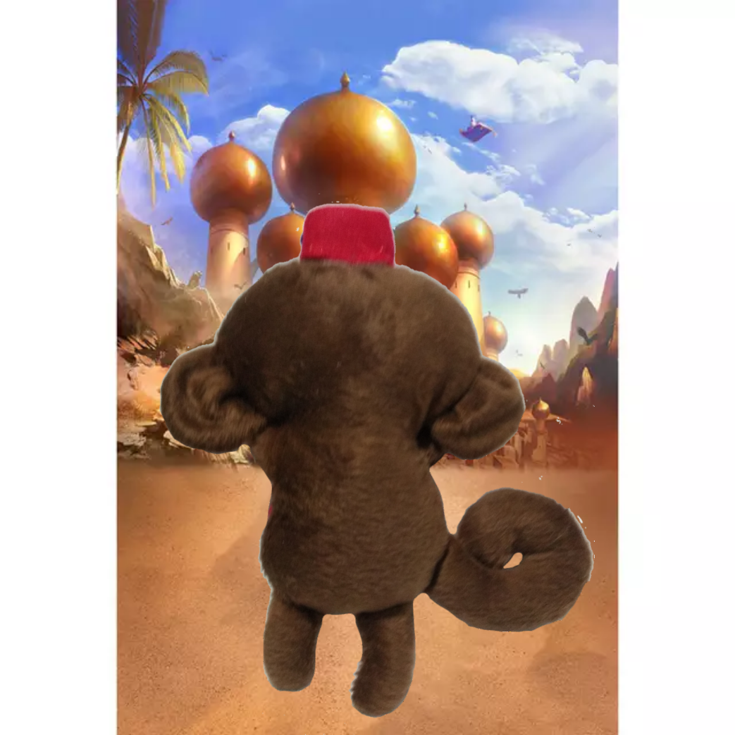Li Vieira Artesanatos Macaco Abu do Aladdin Li Vieira Artesanatos Macaco Abu do Aladdin