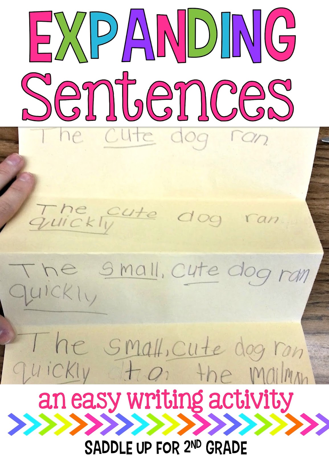 expanding-sentences-saddle-up-for-second-grade