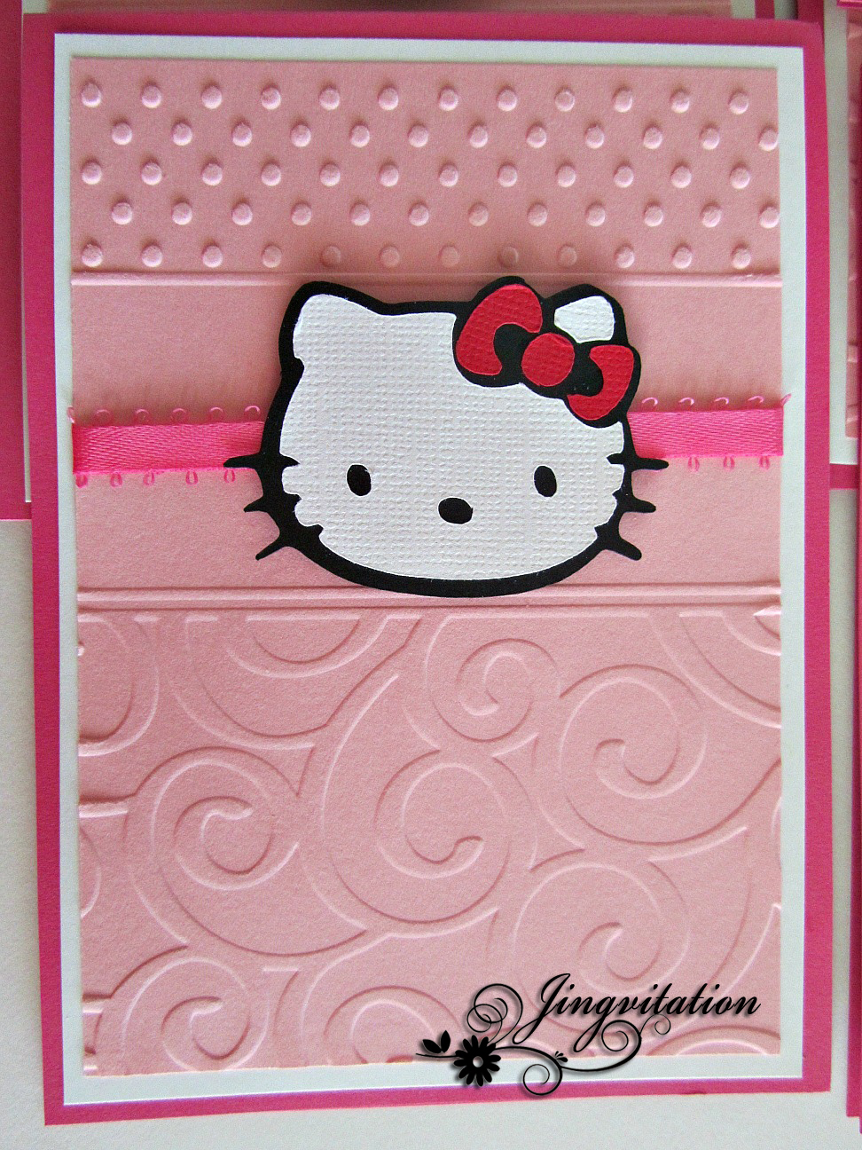 birthday and baby shower invitations hello kitty birthday