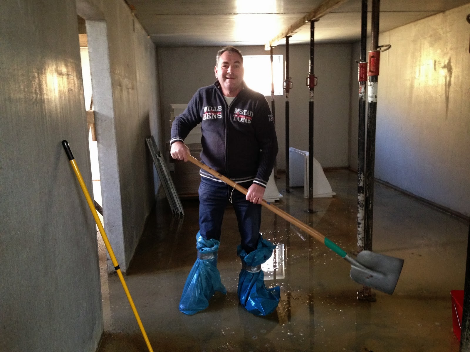 Ein Meisterstück Haus für M+A+D+E: Keller betoniert