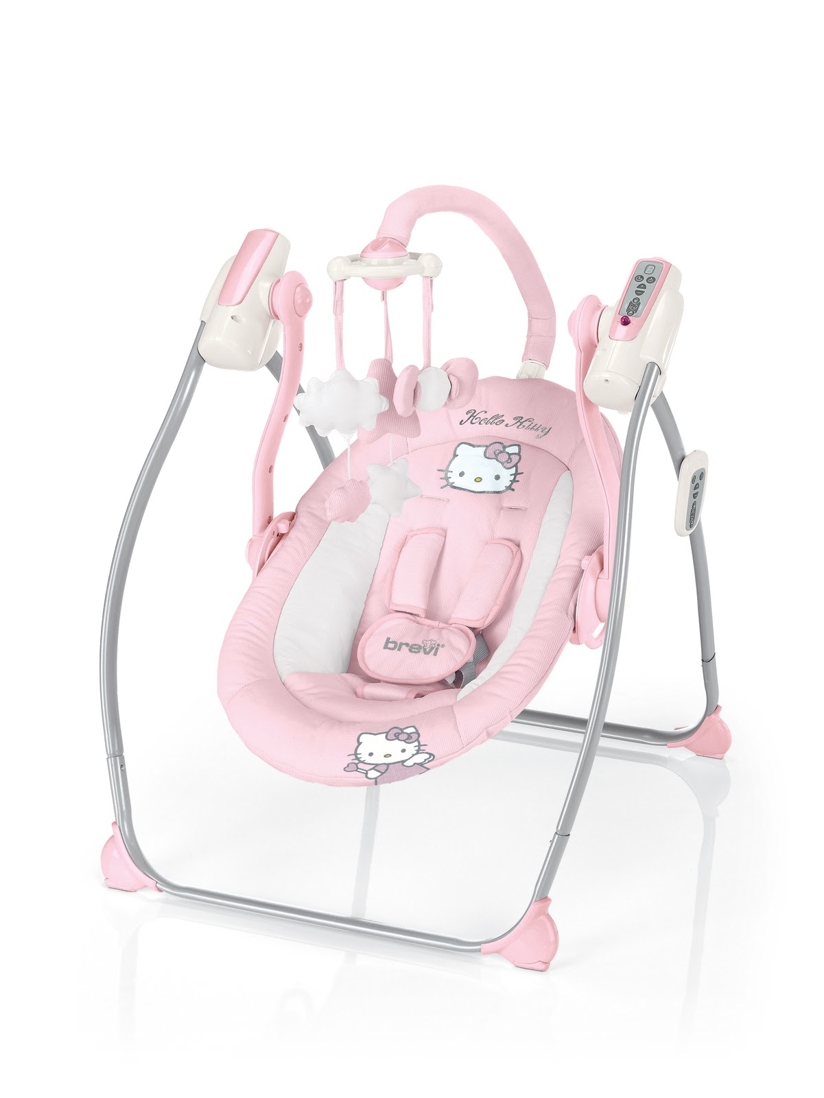 шезлонг для новорожденных brevi