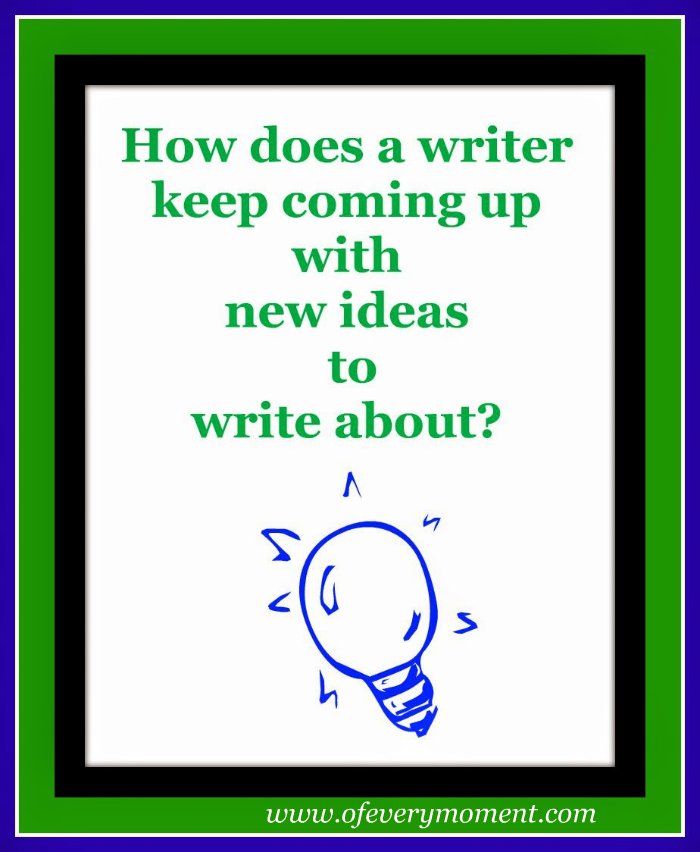 writing, new ideas