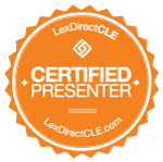 A LexDirect CLE Certified Presenter