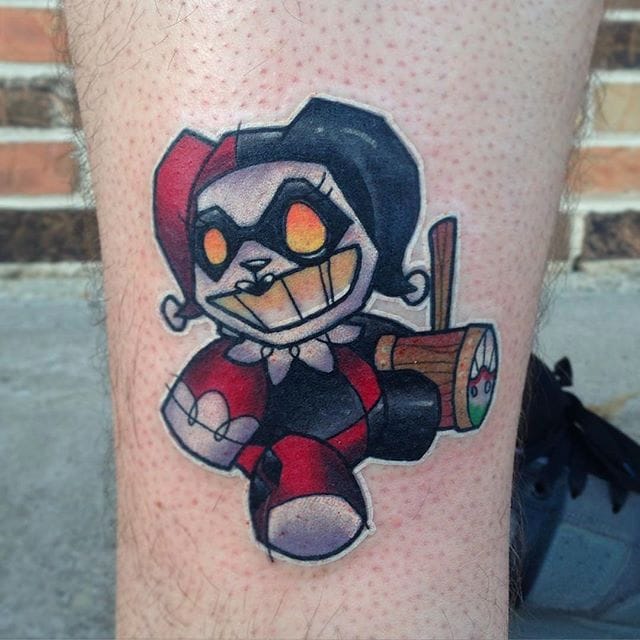 Dope New School Chibi Tattoos By Mark Ford