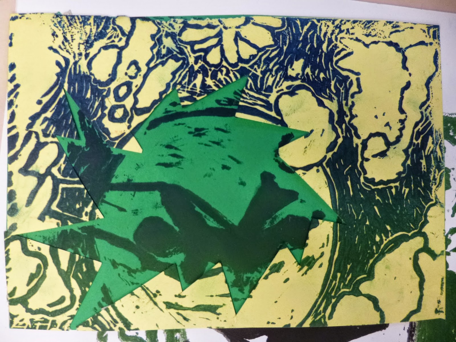 Lane Tech Art Studio : Relief Printmaking with Linoleum
