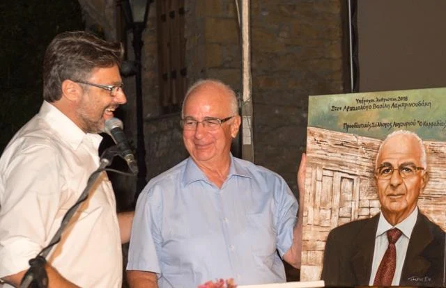 Βασίλης Λαμπρινουδάκης:  Ο  υπέροχος αρχαιολόγος που τιμήθηκε από τον Σύλλογο «Ο Καββαδίας»