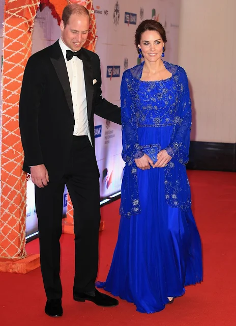 Prince William and Catherine, Duchess of Cambridge attended the Bollywood Inspired Charity Gala at the Taj Mahal Palace Hotel
