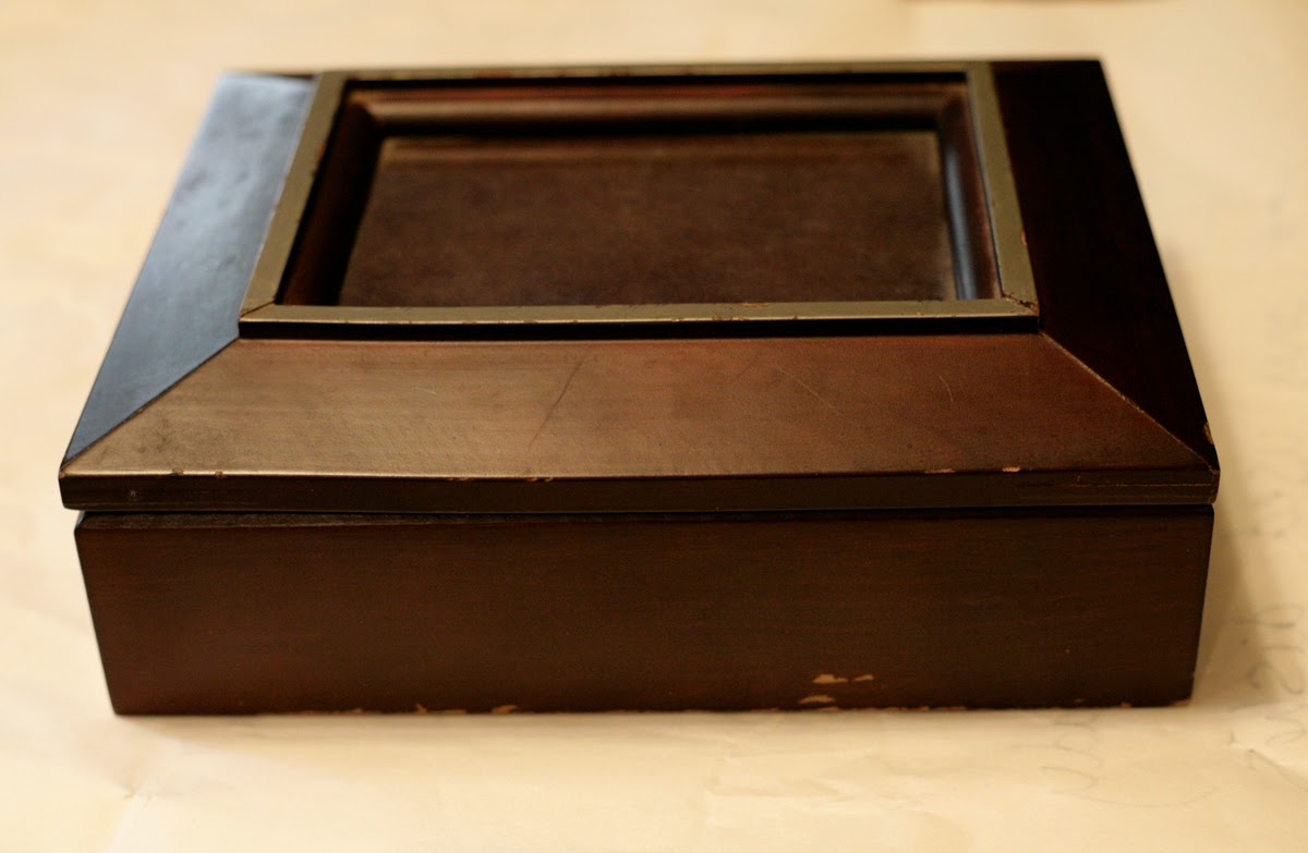 Ben Franklin Crafts and Frame Shop Jewelry Box Refinish with Chalk Paint