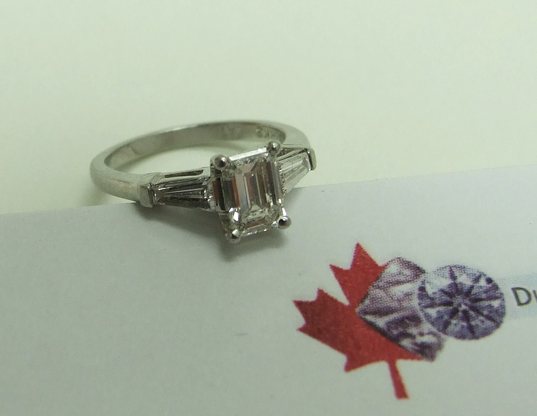 Maurice Ltd. Watch Swap Cafe Vintage Diamond Engagement Ring Birks