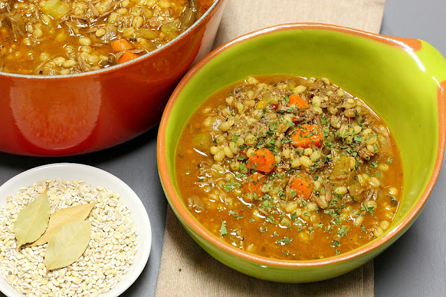 Served Up With Love: Beef and Barley Soup