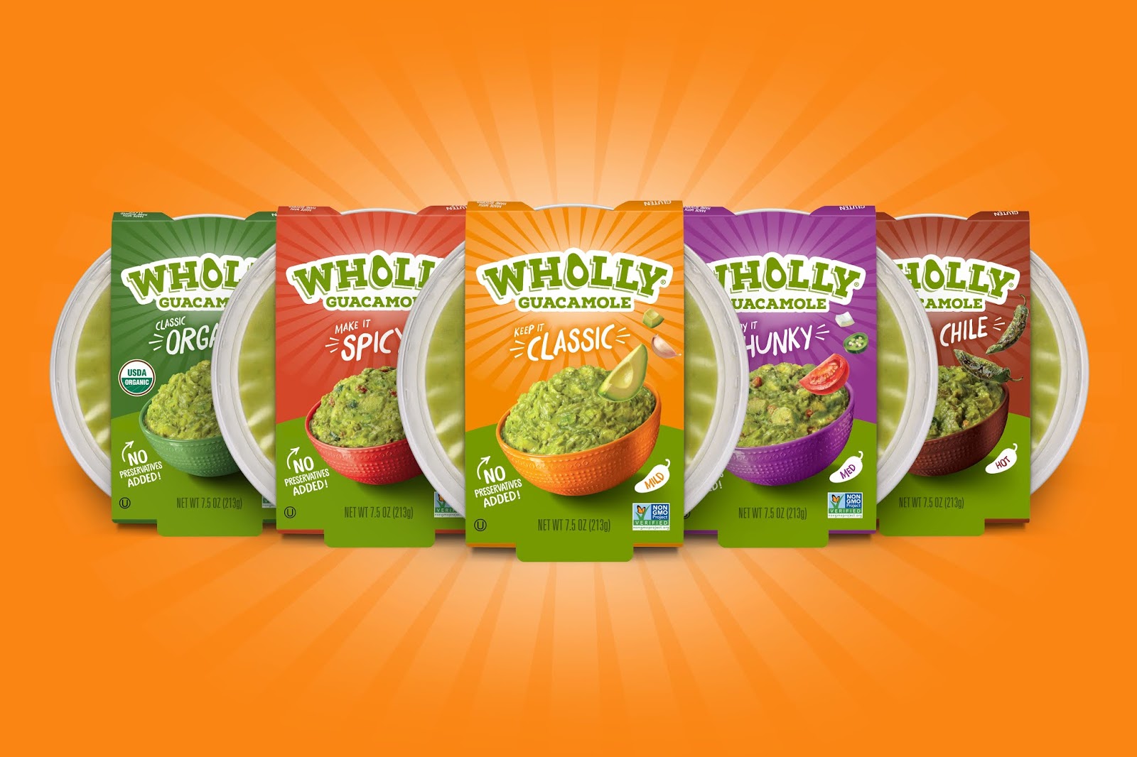 WHOLLY Guacamole Packaging Of The World