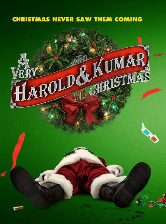 A VERY HAROLD & KUMAR CHRISTMAS (2011) Trailer and Poster The