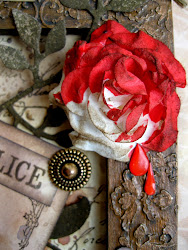 roses painting painted were half glass