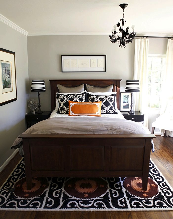 Knight Moves: New Nightstands + Bed Paint Color Selection