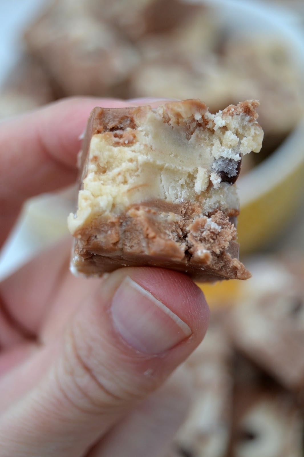 Cakeyboi Brownie Batter Swirled Cookie Dough Fudge