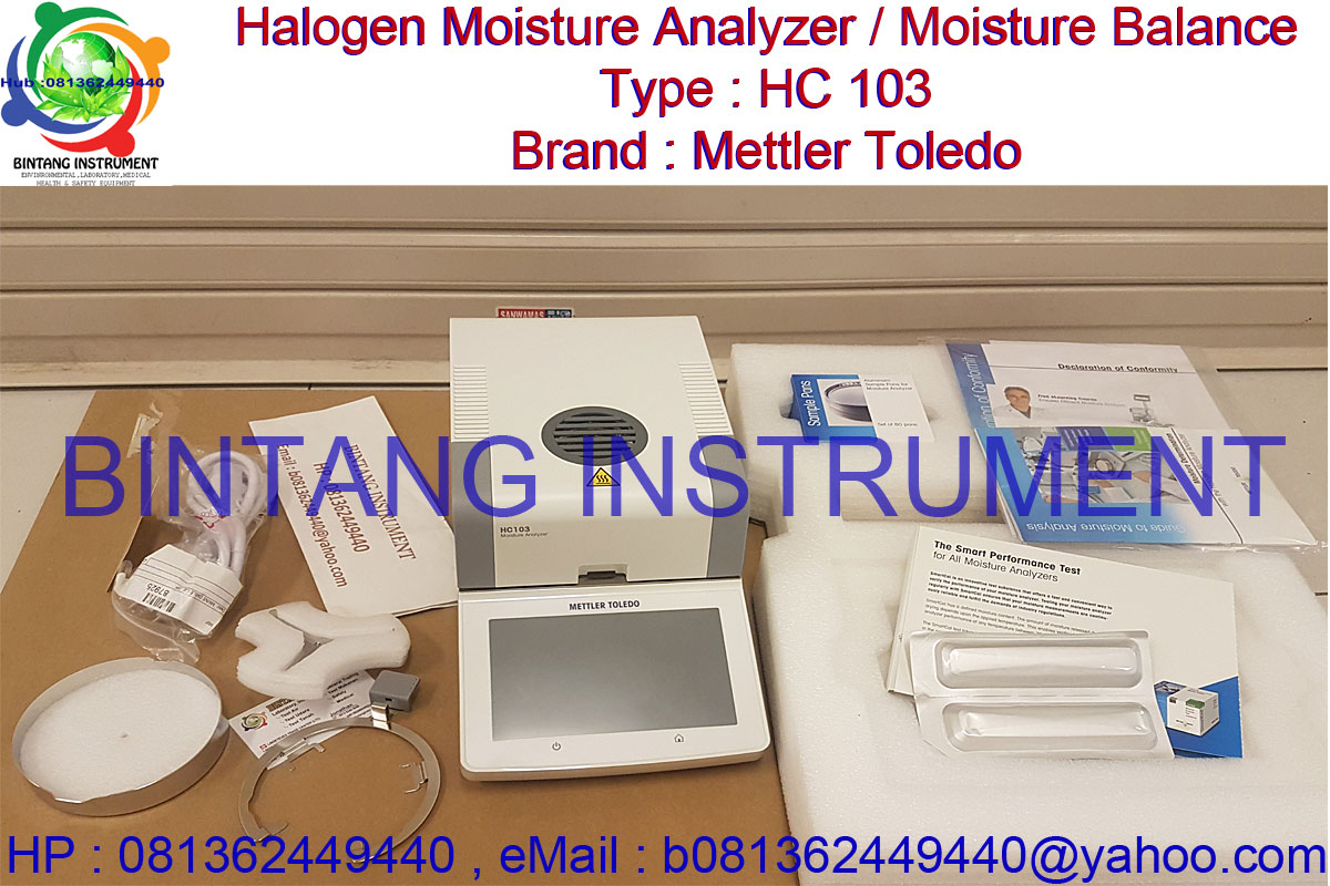 BINTANG INSTRUMENT 081362449440 Jual Moisture Balance Halogen