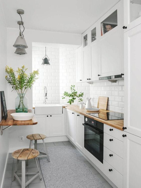 6 cách trang trí nhà bếp nhỏ đẹp bạn sẽ tiếc nếu không thử - Tủ ...