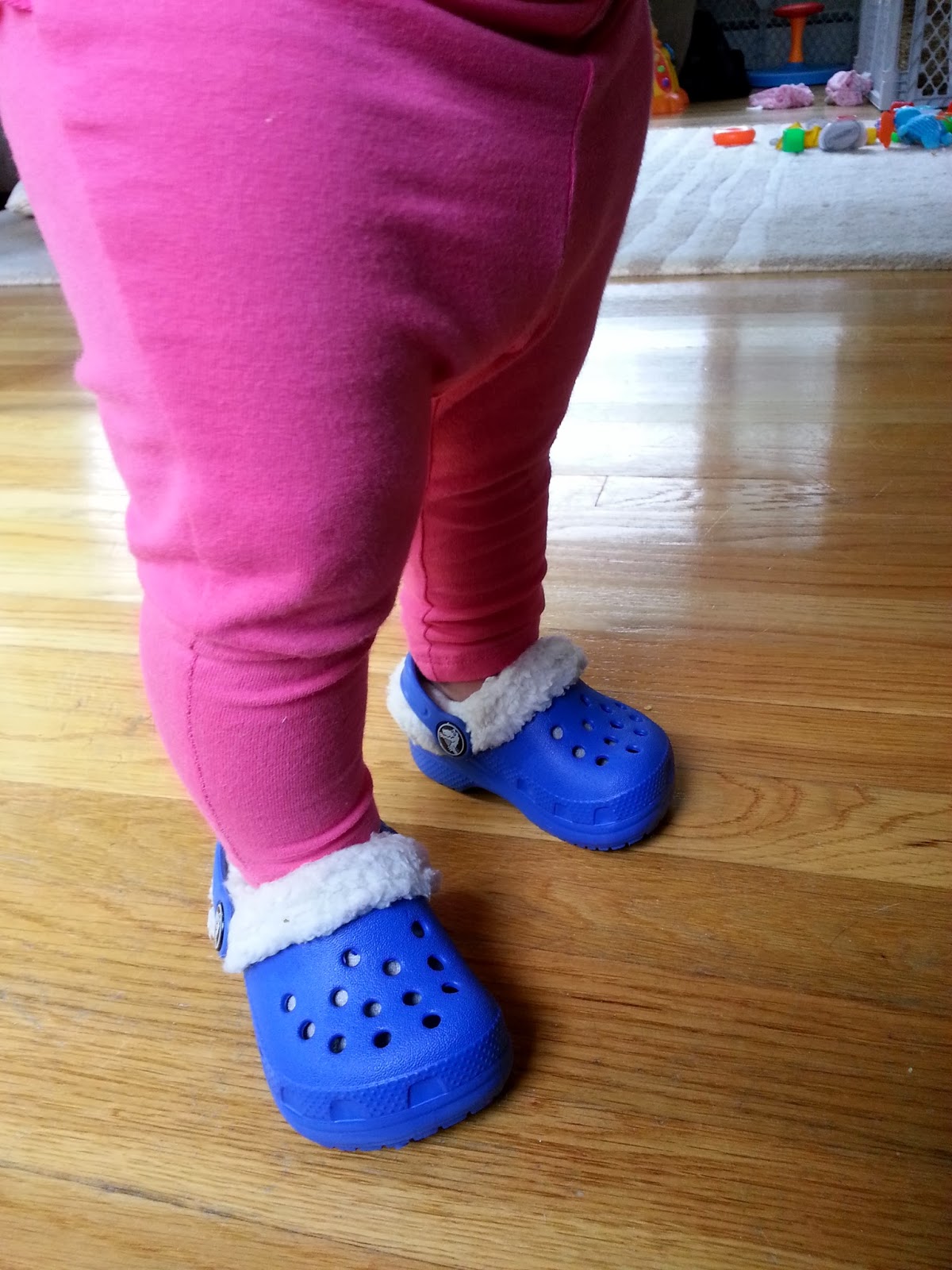 Pink Haze: First pair of Crocs
