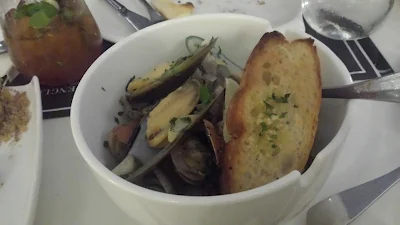 Flavorful clams Food Hall Todd English