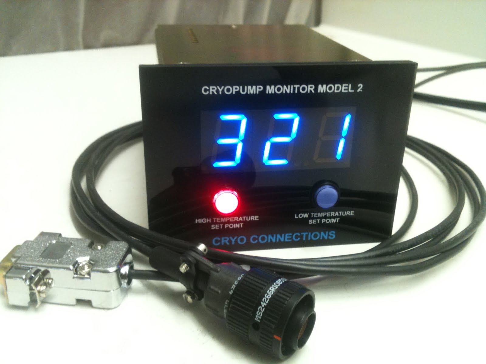 Austin Cryogenics Co. Cryopump Temp Monitors