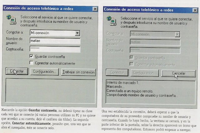 Cómo conectarse ~ Internet Ayer y Hoy