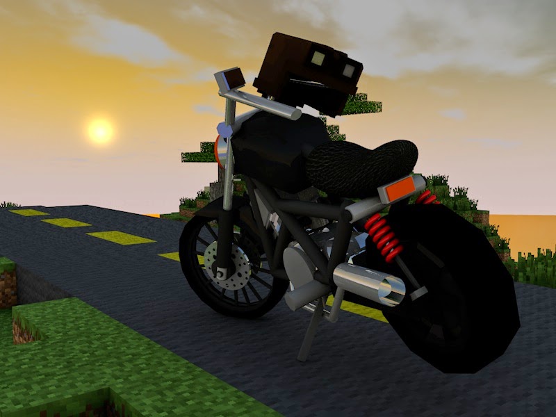 Its About My Life: Minecraft Motorcycle Rig Cinema 4D