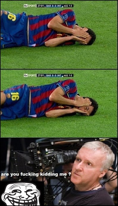 Sergio Busquets (The Diver) Catched On Camera