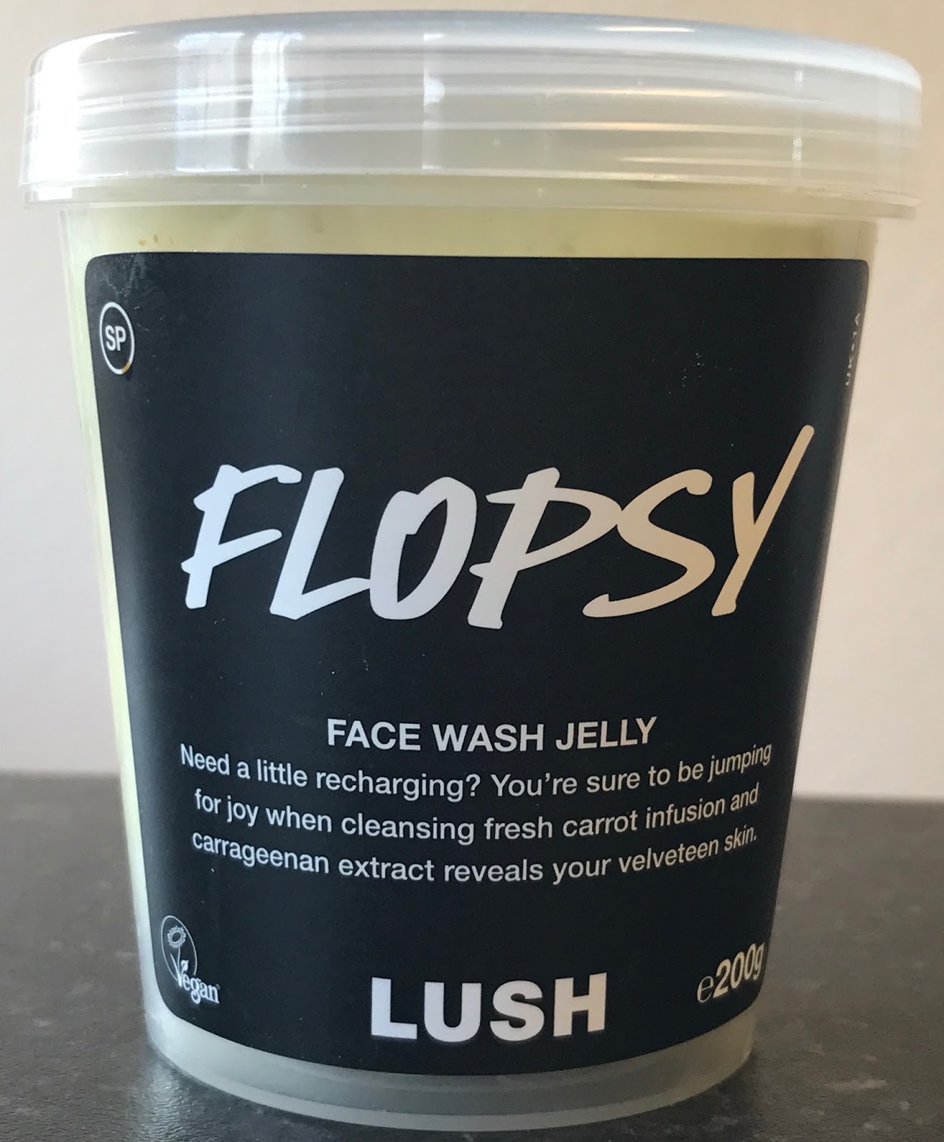 All Things Lush UK Flopsy Face Wash Jelly