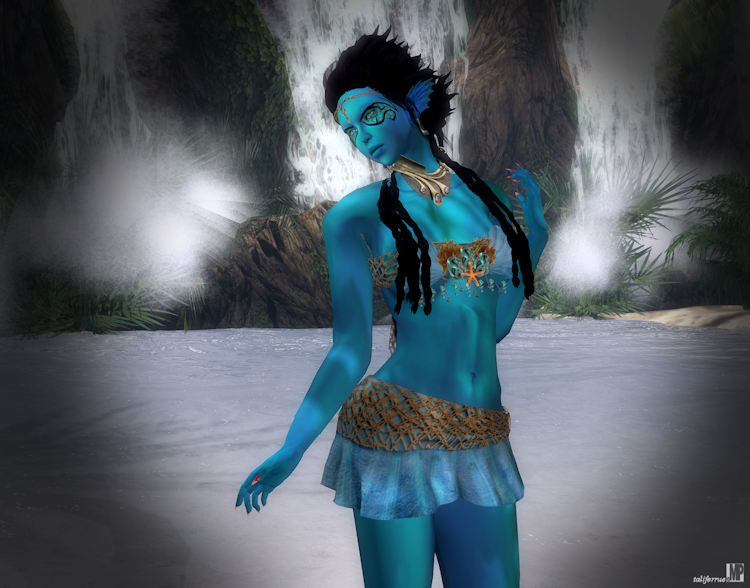 Second Life Women's Fashion Review, featuring Mermaids.