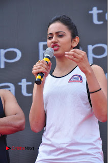 Actress Rakul Preet Singh Stills at Fitness Unplugged Event  0021