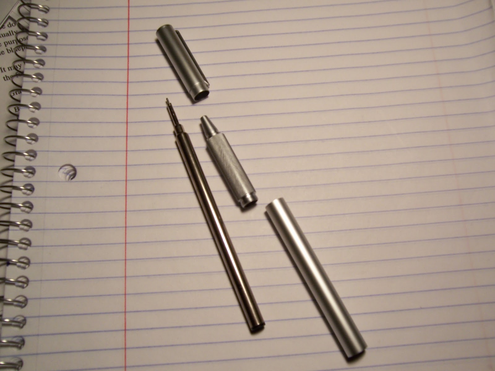 Multi Pen Dimensions Muji Aluminum Ballpoint Pen 0.7mm