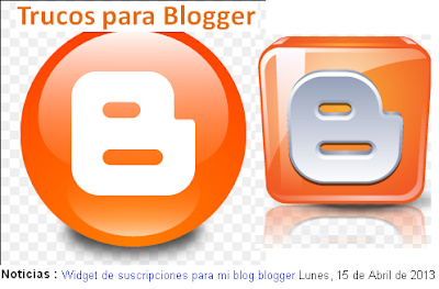 Trucos para blogger