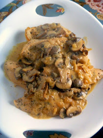 ONE PAN MEAL!! Chicken and Mushroom Fricassee:  The perfect comfort food for a cold winter's night!  Slice of Southern