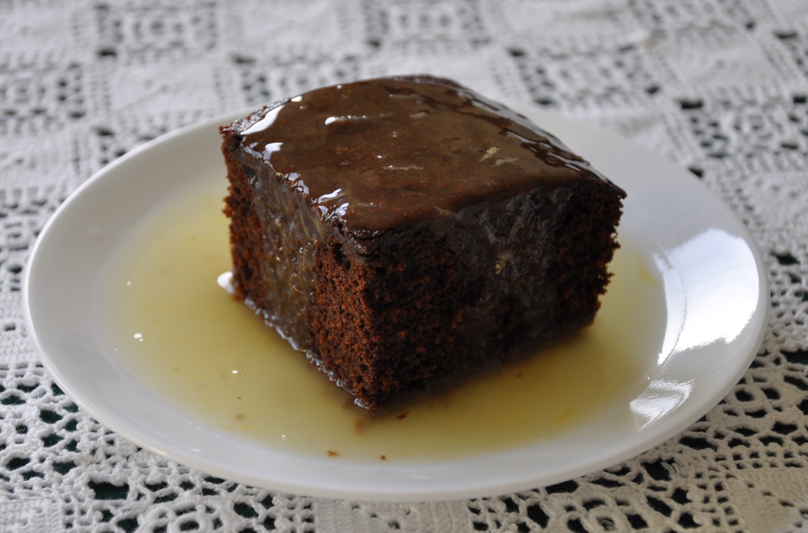 A Word From Aunt B Gingerbread With Lemon Sauce