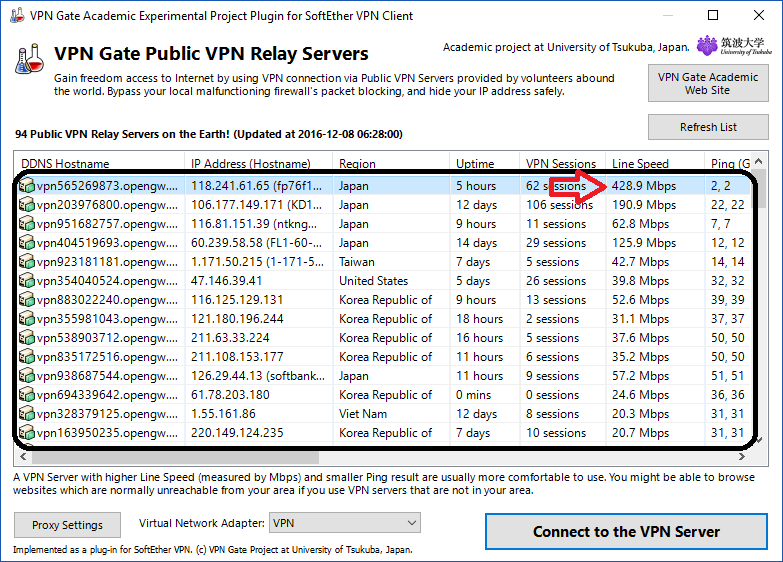 Впн гейт таблица. Таблица public VPN relay Servers. VPN Gate public VPN relay Servers. Softether VPN. Список публичных серверов ретрансляции VPN. Softether client plugin