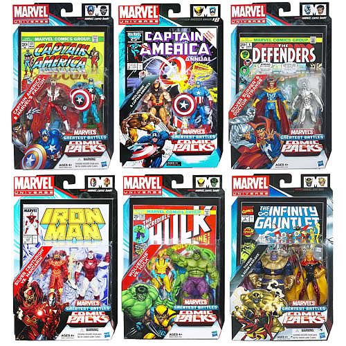 The Revolution Toys The Avengers, Marvel Universe 3.75" Action Figures & Marvel Universe Comic