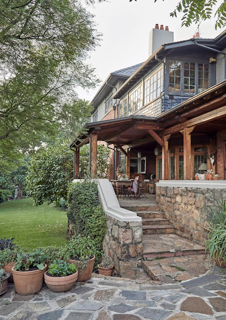 Edwardian villa with a beautiful wild garden in Johannesburg.