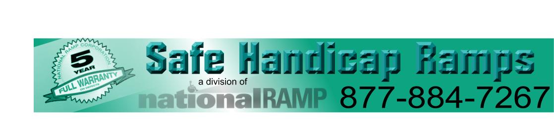 Safe Handicap Ramps  877.884.7267