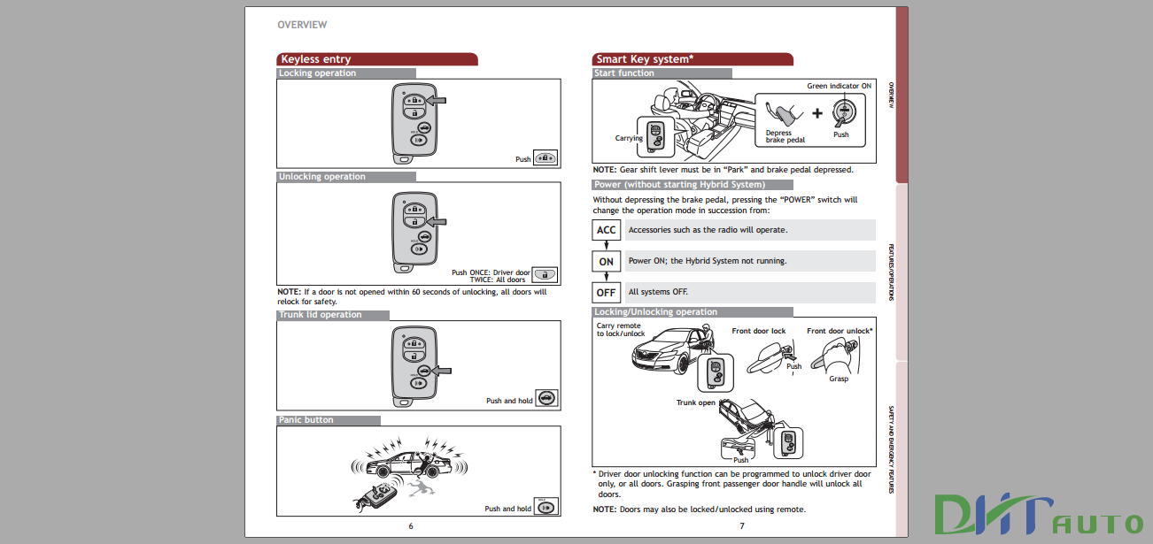 TOYOTA 2009 CAMRY HYBRID OPERATOR'S MANUAL FREE DOWNLOAD | Toyota