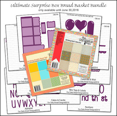 Our Daily Bread Designs Ultimate Surprise Box Bread Basket Bundle