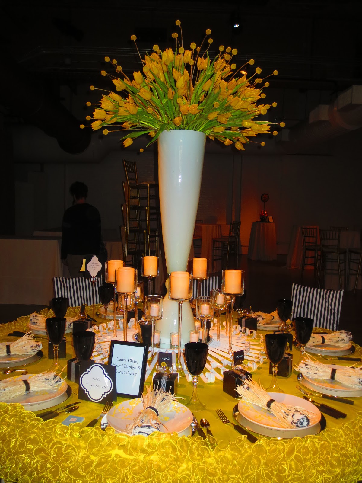 Koru Wedding Style {wedding centerpieces} large & in charge