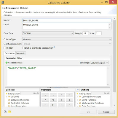 Constant Selection in SAP HANA Using Dynamic Join