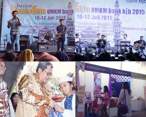 Cakra Khan dan Noah Meriahkan Bazar Ramadhan Bank BJB 2015