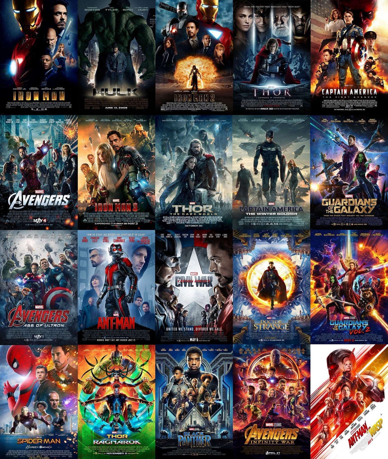 All Marvel Movies Free Download